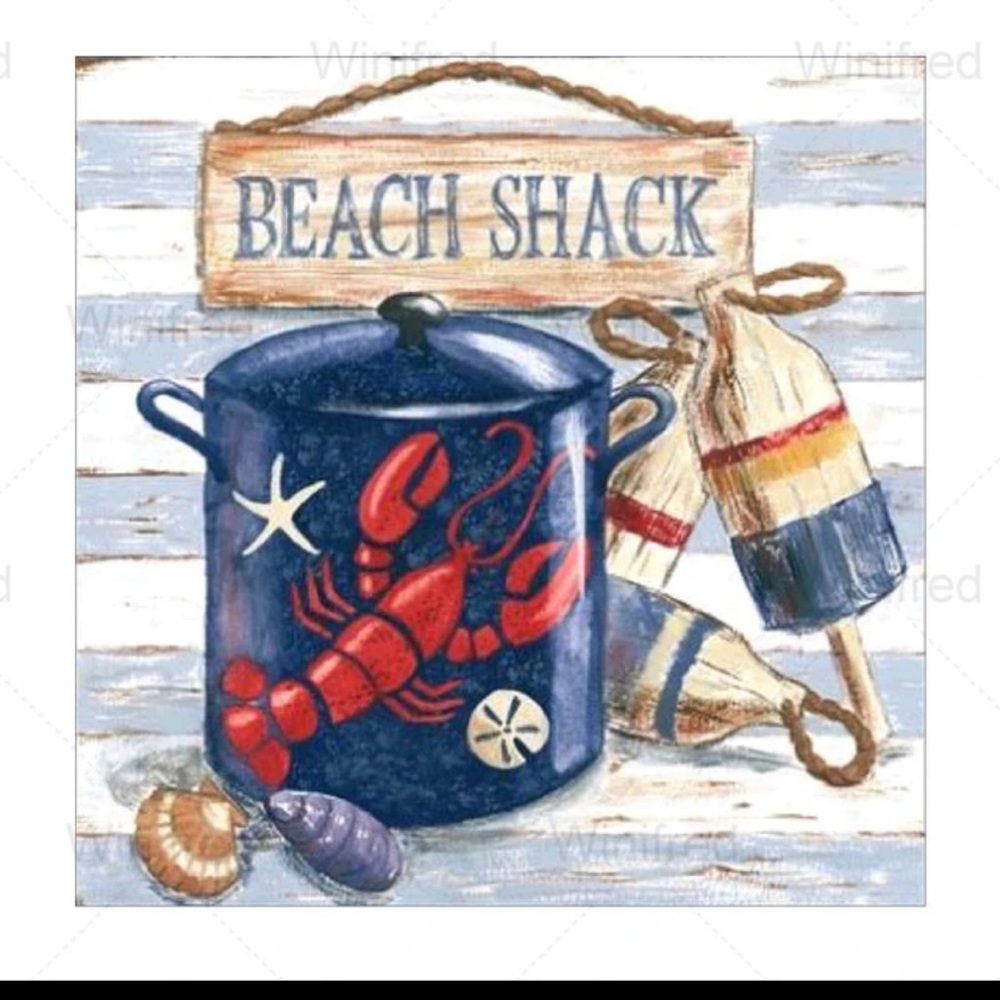2 for $10 DIY Diamond Painting Cartoon Mediterranean Nautical Logo 30*30CM